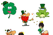 Leprechaun Characters. Collection 