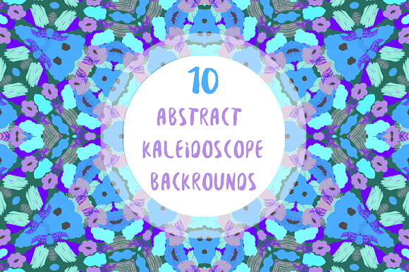 10 abstract kaleidoscope patterns in Graphics - product preview 6