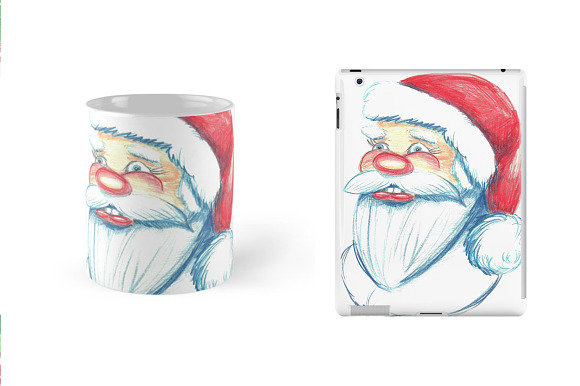 Christmas. Watercolor clip art. in Illustrations - product preview 7