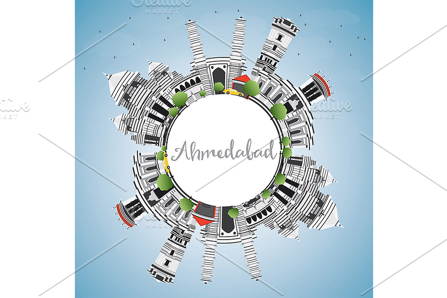 Ahmedabad Skyline
