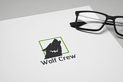 Wolf Crew Logo Template
