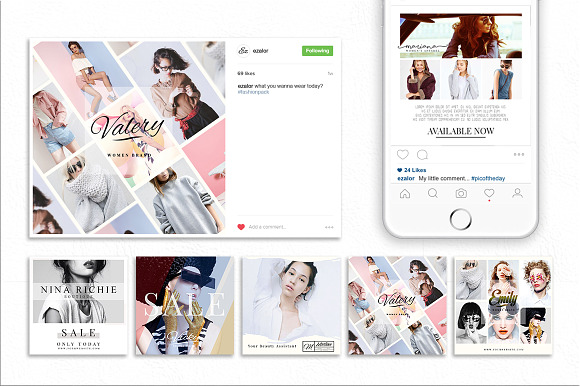Social Media Start Up Kit in Instagram Templates - product preview 1