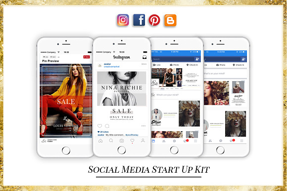 Social Media Start Up Kit in Instagram Templates - product preview 11