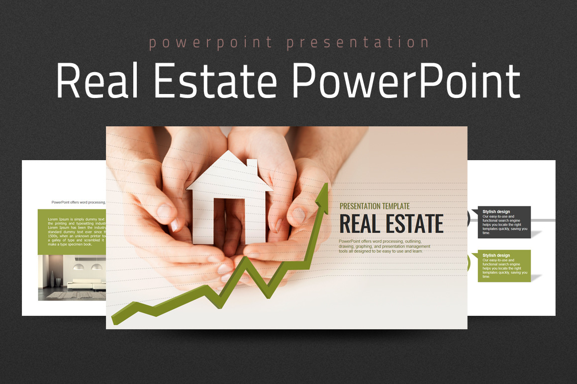 Real Estate PowerPoint Template Creative PowerPoint Templates