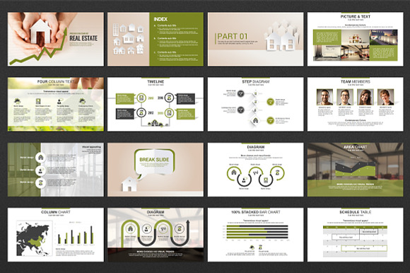 Real Estate PowerPoint Template in PowerPoint Templates - product preview 1