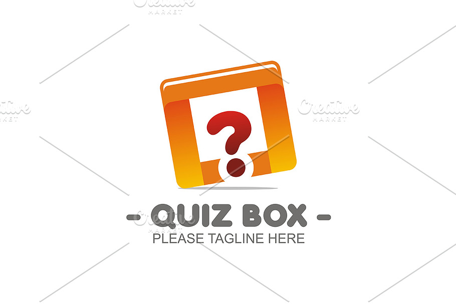 Quiz Box in Logo Templates - product preview 8