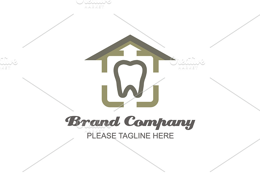 Dental Home in Logo Templates - product preview 8