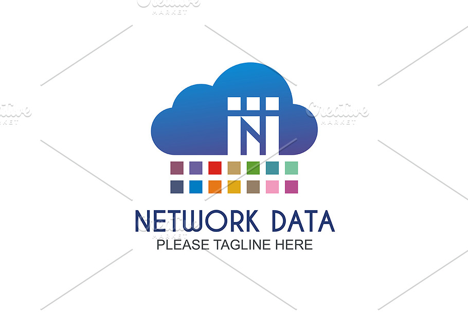 Network Data in Logo Templates - product preview 8