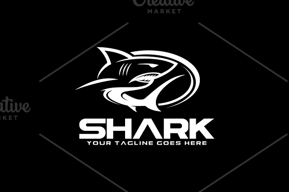 Shark Logo in Logo Templates - product preview 3