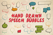 40 Hand Drawn Speech Bubbles