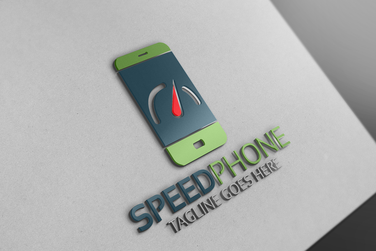 Phone Speed in Logo Templates - product preview 8