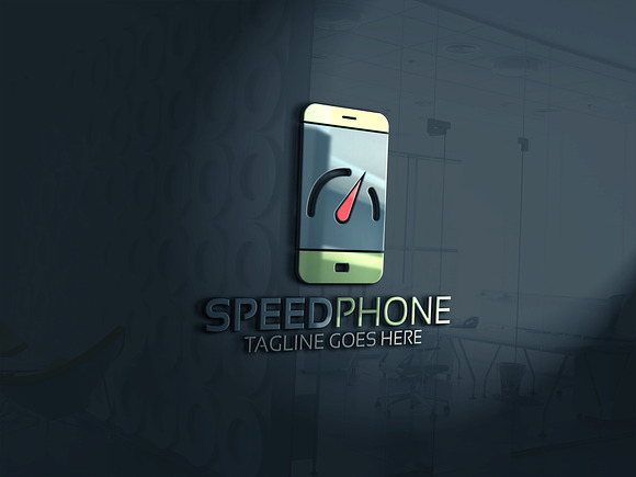 Phone Speed in Logo Templates - product preview 3