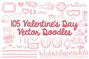 105 Valentine's Day Vector Doodles