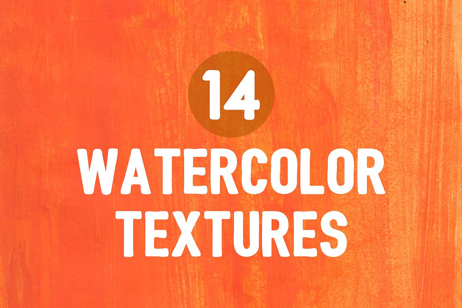 14 Watercolor Textures in Textures - product preview 8