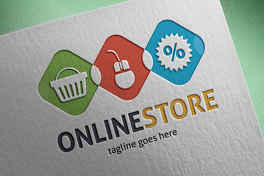 Online Store Logo in Logo Templates - product preview 8