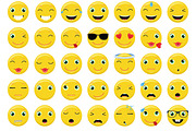 Emoticons / Emoji Vector Set