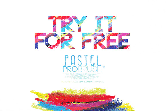 Pastels - ProBrush™ in Photoshop Brushes - product preview 2