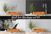 Wall Mockup - Sticker Mockup Vol 47