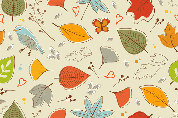 Autumn Foliage in Illustrations - product preview 1