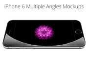 iPhone 6 mockup multiple angles