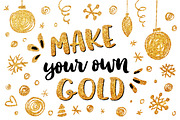 Make you own Christmas gold!