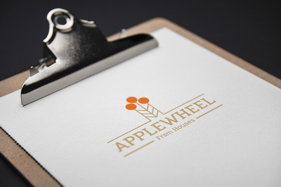 Apple Wheel Logo Template in Logo Templates - product preview 1