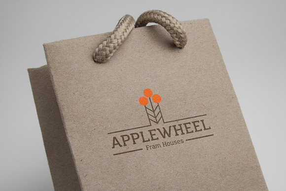 Apple Wheel Logo Template in Logo Templates - product preview 3