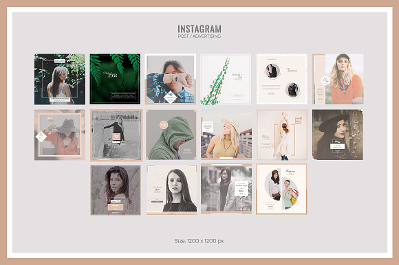 Lifestyle Social Media Pack in Social Media Templates - product preview 3
