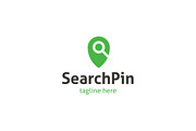 Search Pin Logo