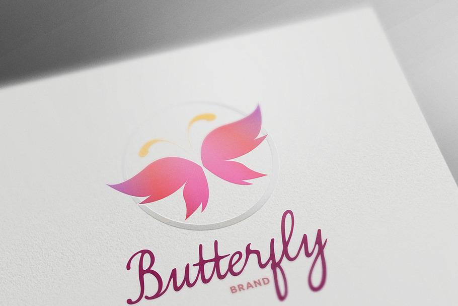 Butterfly Design Logo