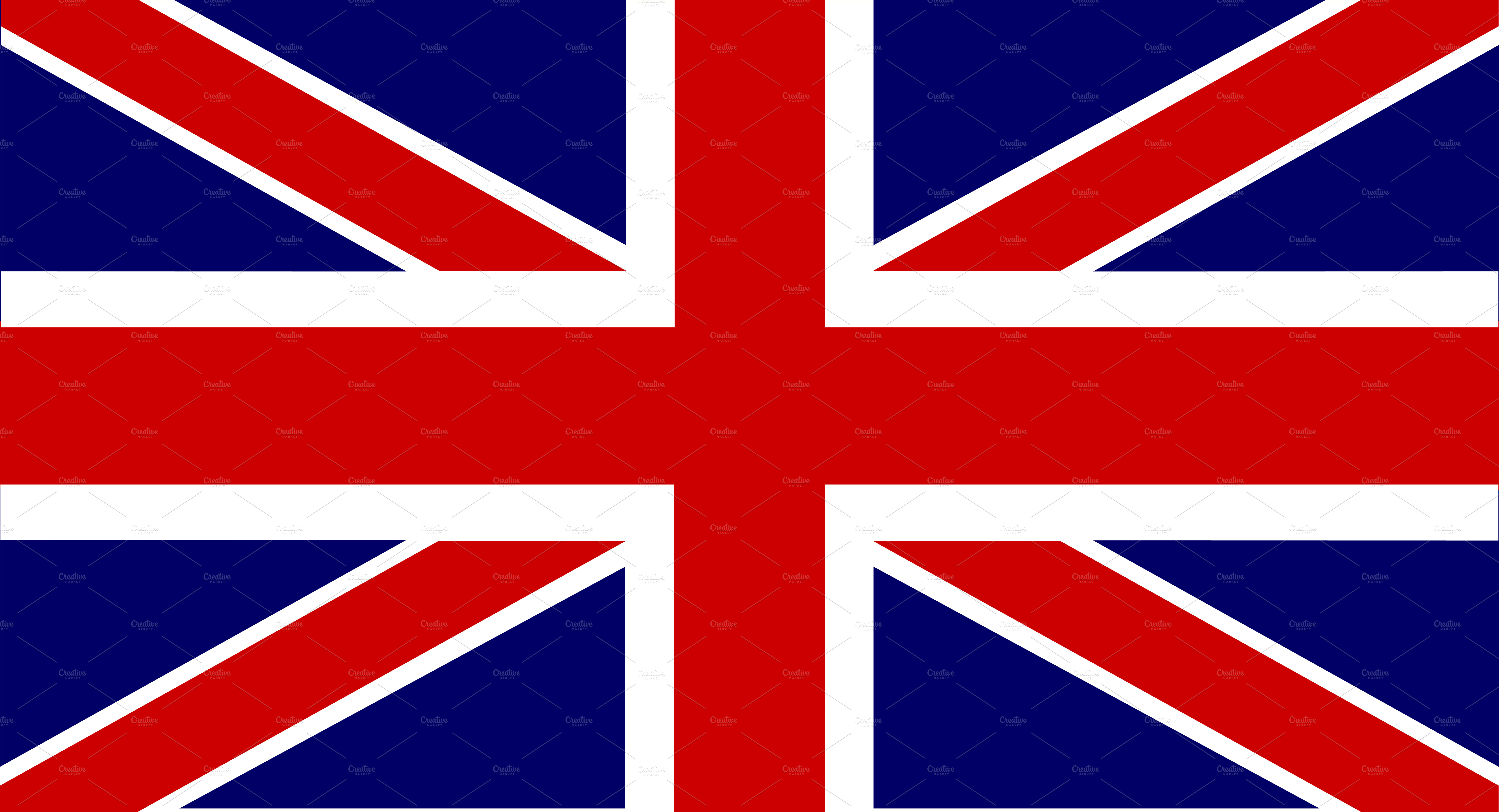 Download British flag vector ~ Graphic Objects ~ Creative Market