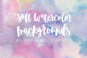 Soft Watercolor Backgrounds