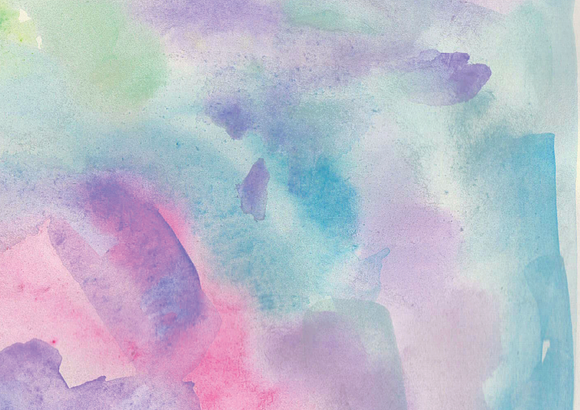 Soft Watercolor Backgrounds in Textures - product preview 1