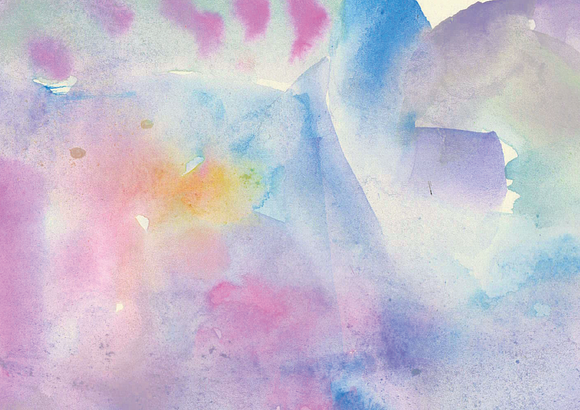 Soft Watercolor Backgrounds in Textures - product preview 2