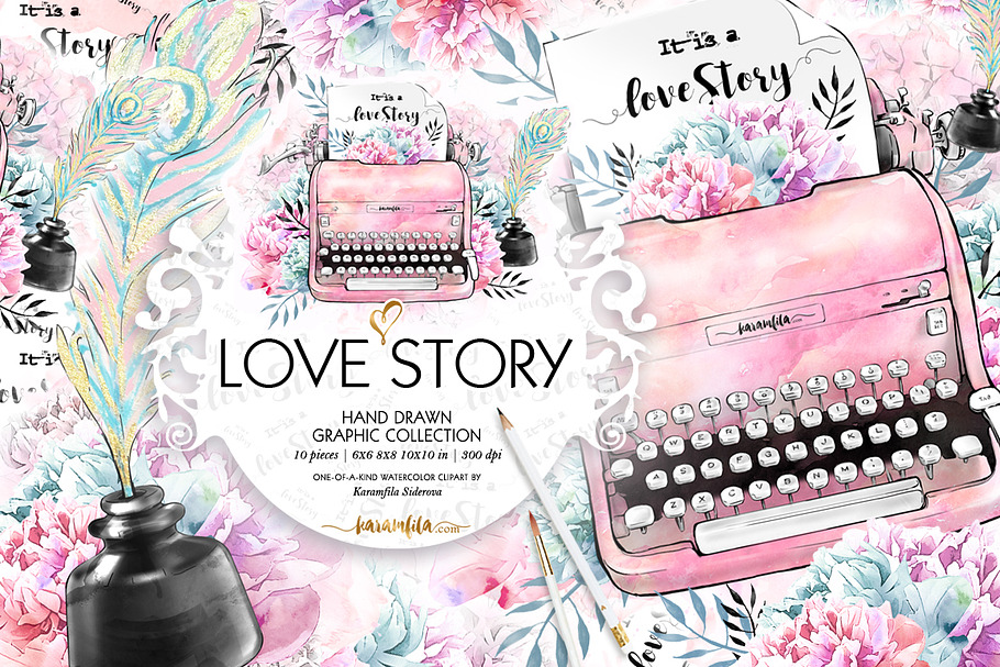 Love Story Clipart