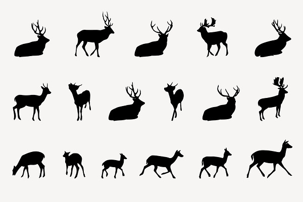 Christmas Clipart. Deer
