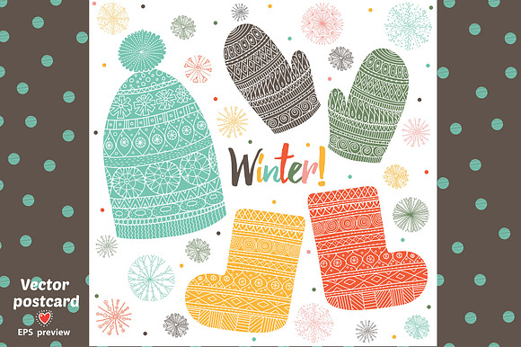 Winter mood. in Patterns - product preview 5
