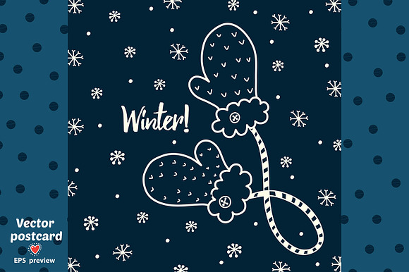 Winter mood. in Patterns - product preview 7