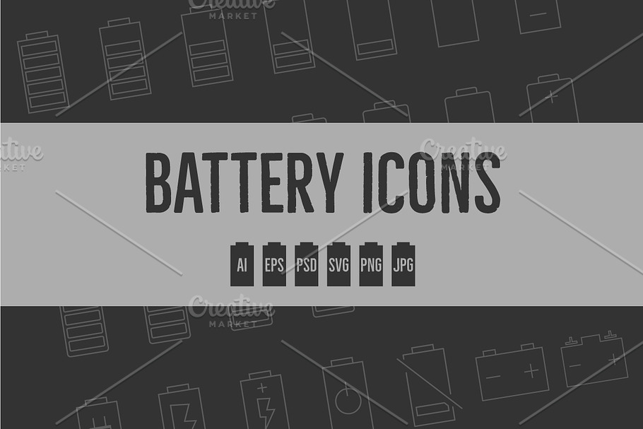 Battery Level Icons