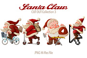 Santa Claus Cut-out Collection 3