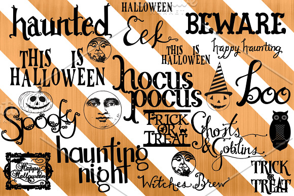 Halloween Photoshop Brush Pack in Photoshop Brushes - product preview 1