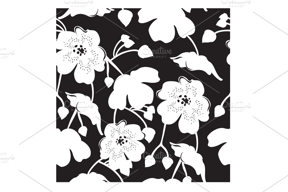 Floral seamless pattern in Patterns - product preview 8