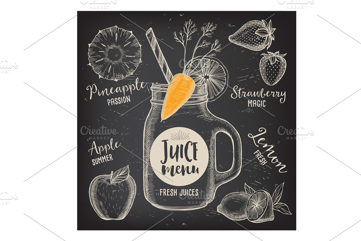 Smoothie illustration in Illustrations - product preview 8