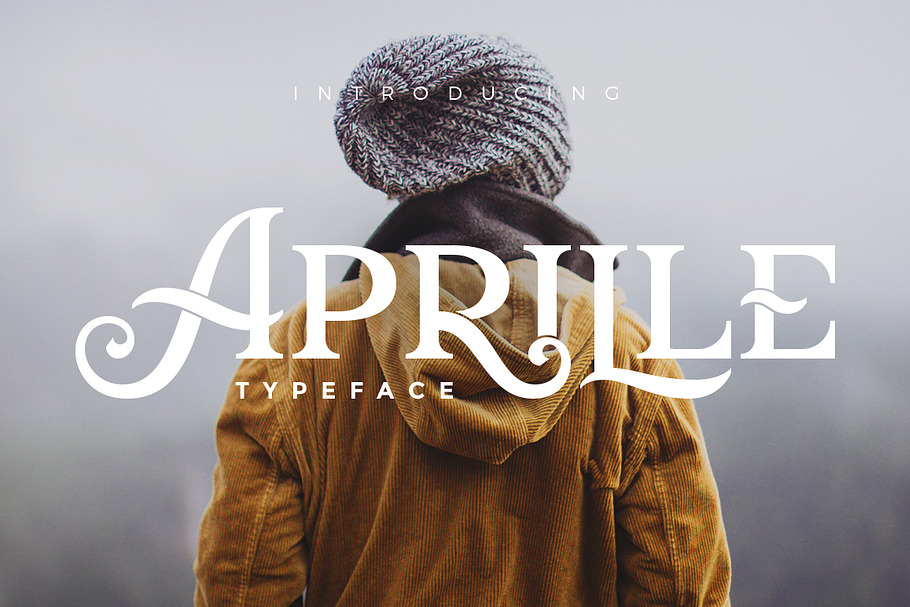 Aprille Typeface in Christmas Fonts - product preview 8