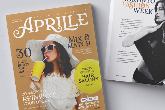Aprille Typeface in Christmas Fonts - product preview 5