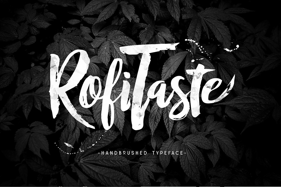 RofiTaste Typeface in Script Fonts - product preview 8