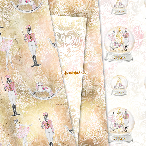 Nutcracker Seamless Patterns in Patterns - product preview 1