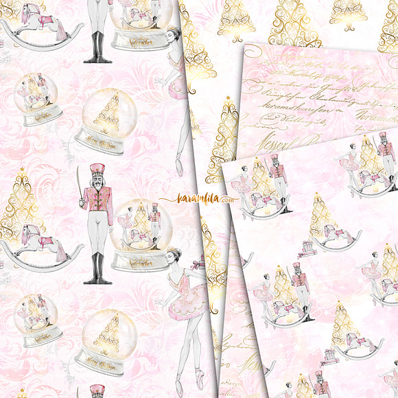 Nutcracker Seamless Patterns in Patterns - product preview 2