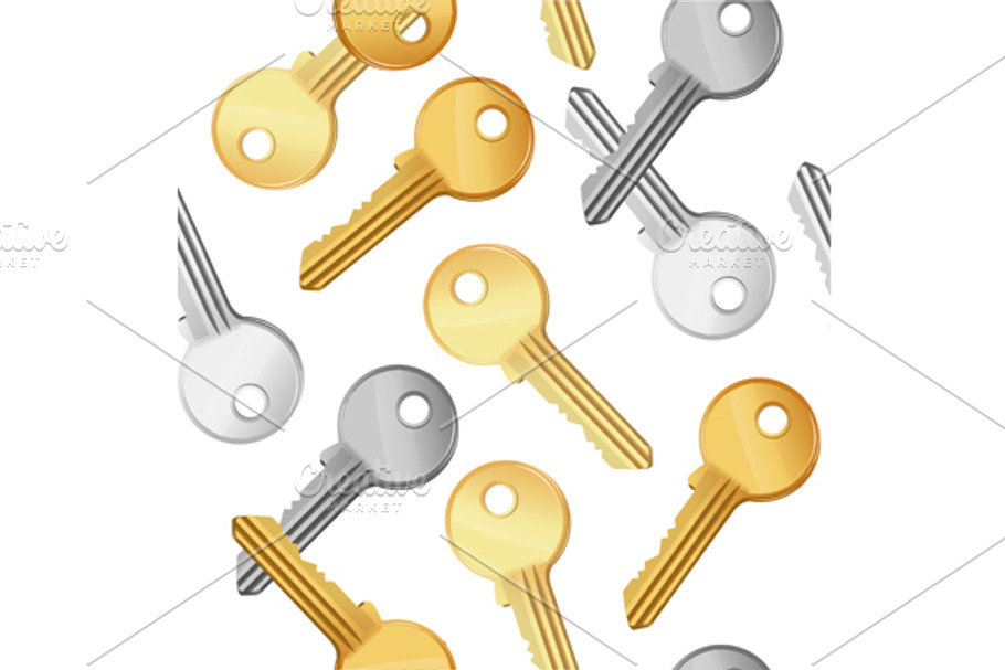Key Falling Background Pattern in Patterns - product preview 8