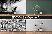 Wall Mockup - Sticker Mockup Vol 61